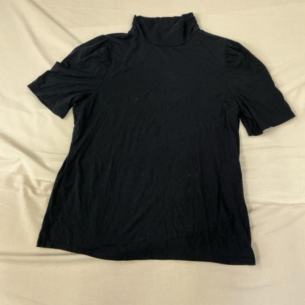 Amazon Essentials Mock Neck Puff Sleeve Top – Women's XL